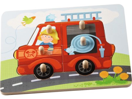 HABA - Greifpuzzle Feuerwehr   PUZZLE BOMBERO 1+ Discount