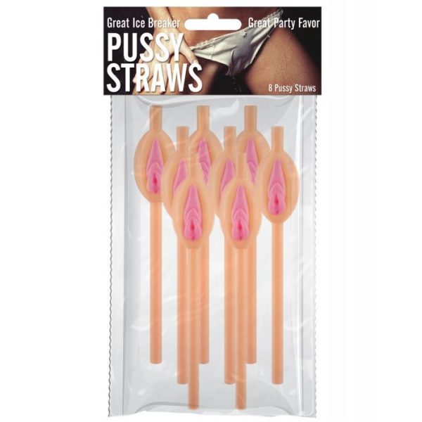 Pussy Straws - Pack of 8 Online now