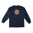 Venture - Wings Long Sleeve T-Shirt - Navy Blue   Large For Discount