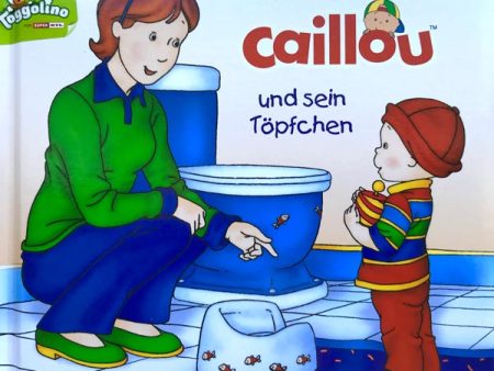 Caillou und sein Töpfchen, Hartpappe (Zustand, wie neu) Sale