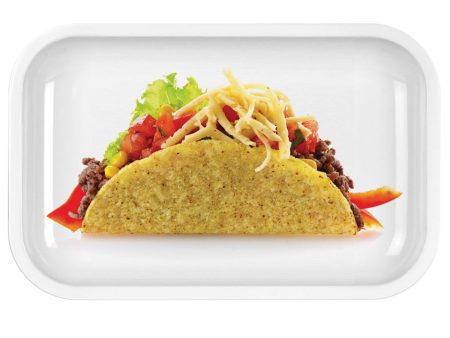 Pulsar Metal Rolling Tray | Taco | 11  x 7  Fashion