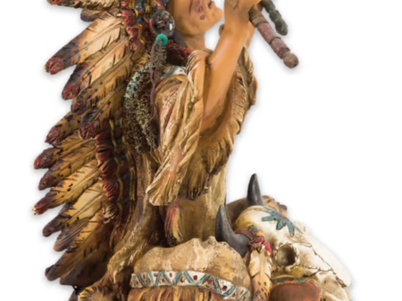 Native American Chief Resin Sculpture Online Sale