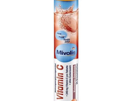 Mivolis Brausetabletten Vitamin C, 20 St.   Tabletas efervescentes de vitamina C Cheap