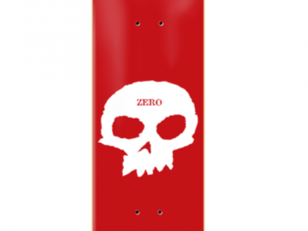 Zero Skateboards -  Single Skull Deck - 8.5  Red Discount