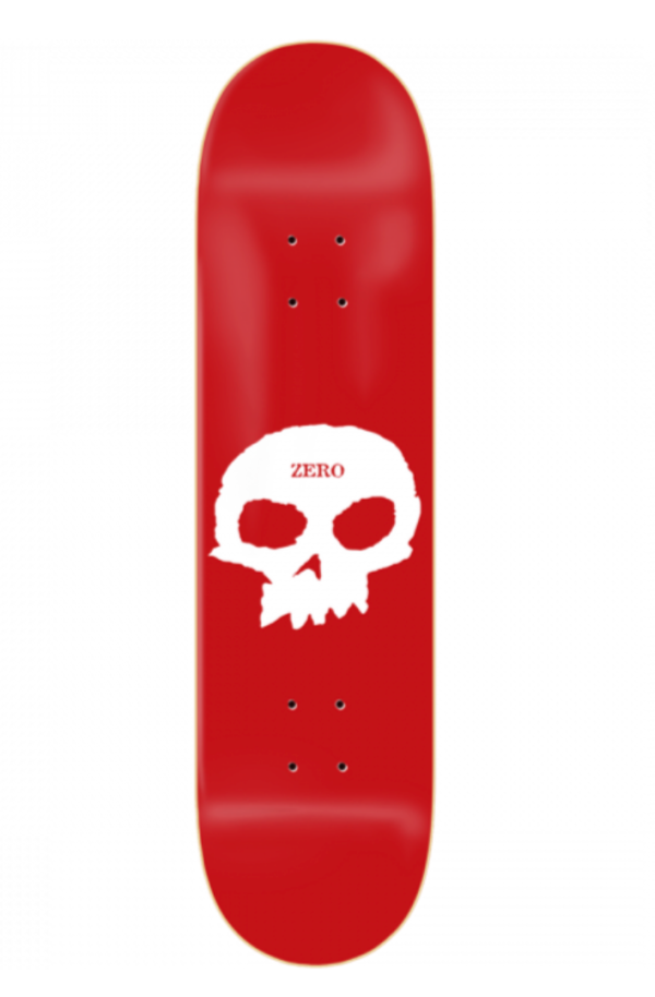 Zero Skateboards -  Single Skull Deck - 8.5  Red Discount