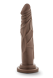 Blush Dr. Skin 7.5  Basic Realistic Cock - Chocolate Online Sale