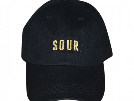 Sour Solution - Gold Logo Army Hat - Black Online