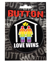 3  Button Women -Love Wins Cheap