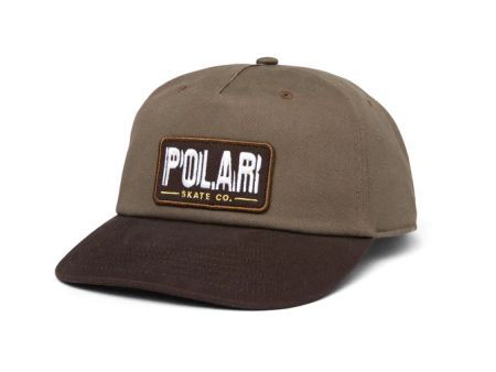 Polar Skate Co. - Earthquake Patch Hat - Brown on Sale