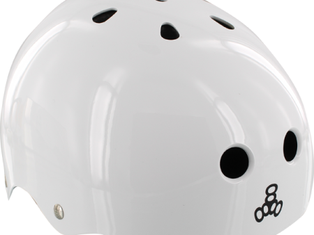 T8 Lil 8 Helmet White Gloss For Cheap