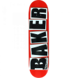 Baker Skateboards - Logo Deck 8.75 Red Black Supply