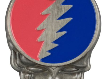 Grateful Dead SYF Enamel Pin - Steel   1.5 x1.25  Sale