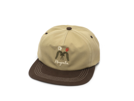 Magenta Skateboards - Lover Snapback Hat - Beige For Sale