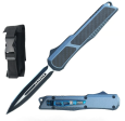 8.5  Grey Delta Slim OTF Dual Action Automatic Knife on Sale