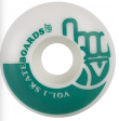 Volume 1 Wheels - 54mm No.1 - White Teal Online Hot Sale