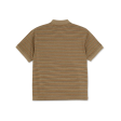 Polar Skate Co - Stripe Polo T-Shirt - Camel - XL Fashion