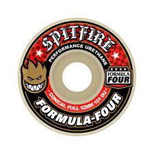 Spitfire Wheels Formula 4 - Conical Full 101A -  52mm Fashion