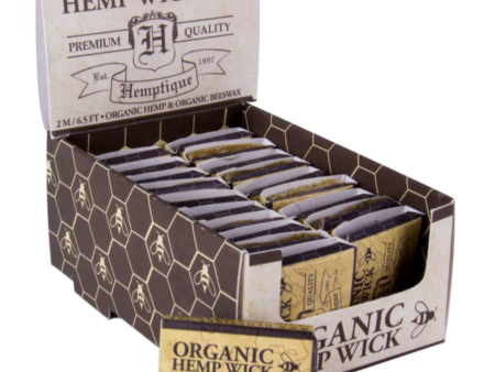 Organic Hemp Wick 2m Hot on Sale