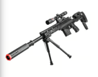 Tactical Spring Airsoft Sniper Rifle With Scope and Bipod Online Hot Sale