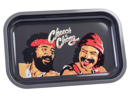 Cheech & Chong Metal Rolling Tray Fashion