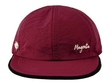 Magenta Skateboards - 6P Reversible Fleece Hat - Burgandy Online now