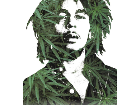 Bob Marley Leaves Poster - 24 x 36  Online now