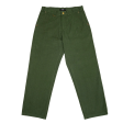 Theories - Herringbone Hunting Trousers Pants - Dark Green Online Sale