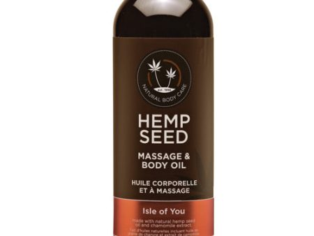 Earthly Body Massage & Body Oil - 8 oz - Isle of You on Sale