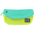 Bumbag Pouch Baseline -  Green Teal Yellow For Cheap