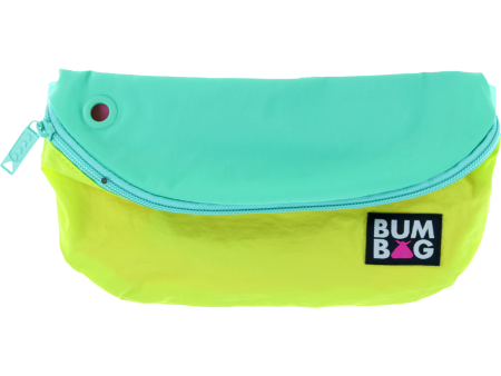 Bumbag Pouch Baseline -  Green Teal Yellow For Cheap