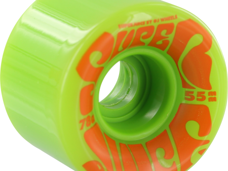 OJ Mini Super Juice Cruiser Wheels - 55MM - 78A - Green   Orange Online