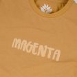 Magenta Skateboards - OG Brush T-Shirt - Ocra Yellow For Sale