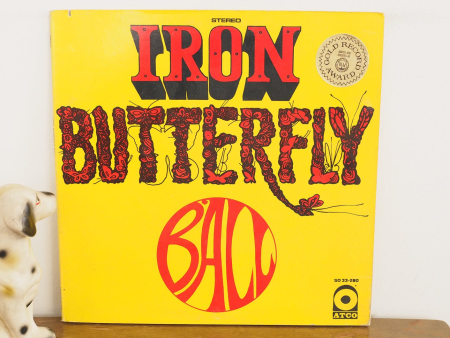 Framed Vintage Iron Butterfly Ball Record 1970 Vinyl LP Album Online Sale