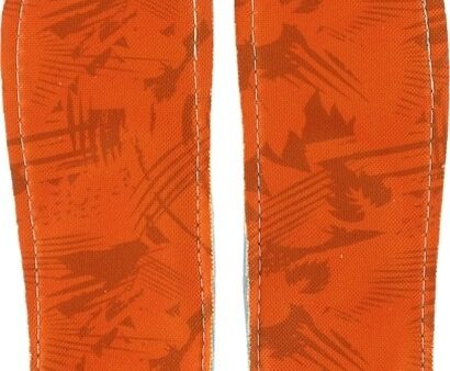 Footprint Kingdom Orthotic Insoles - Orange Camo Size 9 9.5 For Cheap