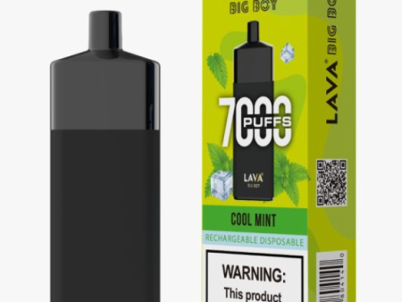 Lava Big Boy | 7000 Puffs | Rechargeable Nicotine Vaporizer Online now