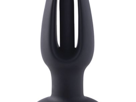 Snuggy Flapping Anal Plug Vibrator - Black For Discount