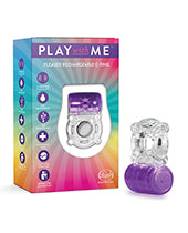 Blush Play with Me Pleaser Rechargeable C Ring Fashion