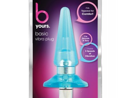 Blush B Yours Basic Vibra Plug - Blue Online