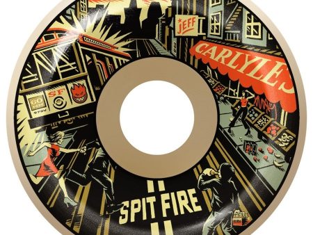 Spitfire Wheels - Formula 4 - Jeff Carlyle - Conical Full 97A - 60MM on Sale