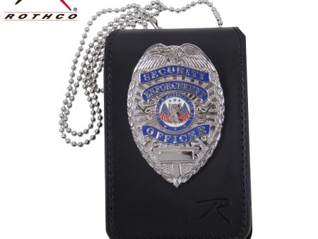 Rothco Universal Leather Badge Holder Discount