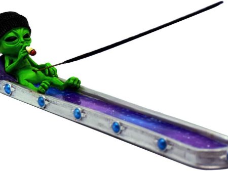 Stoner Alien in Galaxy Incense Burner For Sale