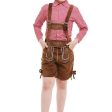 Traje alemán - Set con pantalón y camisa, para niños   SET - Lederhose für Kinder, mit karierten Baumwoll-Hemd Online