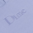 Dime - Classic Chenille Logo Hoodie - Light Indigo Online