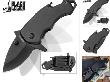 Black Legion Dark Mini Multi-functional Assisted Opening Pocket Knife Sale