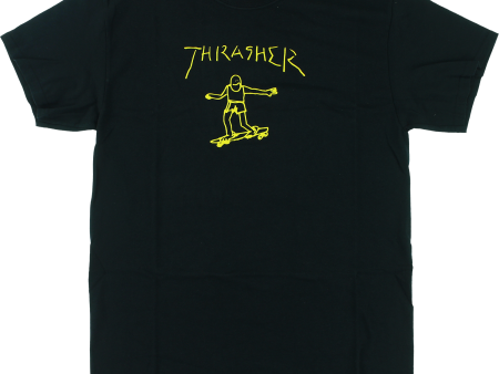 THRASHER GONZALES SS S-BLACK YEL Sale