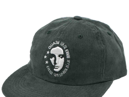 Quasi Skateboards - Phrase 6 Panel Corduroy Hat - Oregano Online Sale