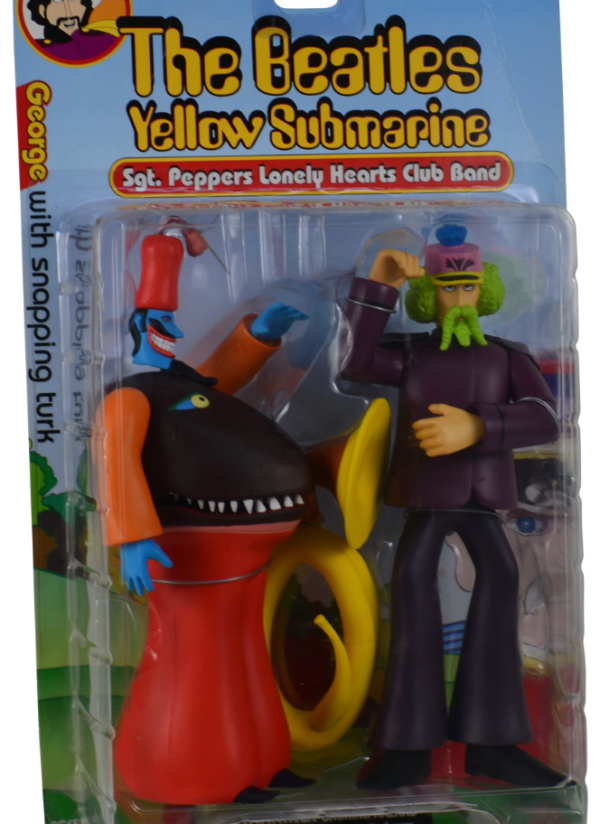 The Beatles Yellow Submarine Figurine George With Snapping Turk 2000 McFarlane Toy For Discount