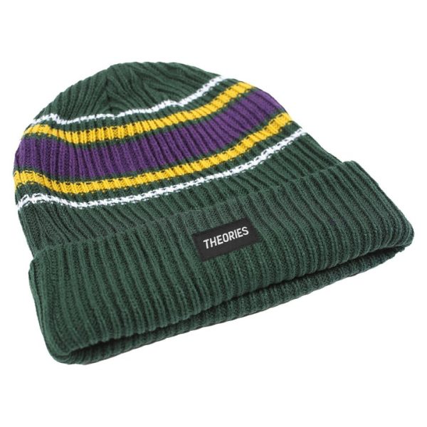 Theories of Atlantis - Burst Stripe Beanie - Alpine Green For Sale