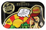 Raw Rolling Tray Brazil Girl - 11  x 7    Small Sale