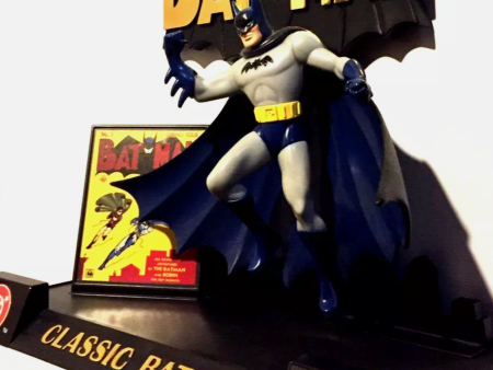 Classic Batman Edition Bob Kane Inspired DC Comics Statue 1998 For Discount